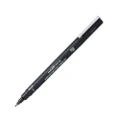 UNI BALL - UNI PIN Estilógrafo Pincel Brush Negro