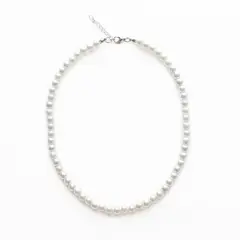MANYA - Collar de maxi perlas basic de 50cm -