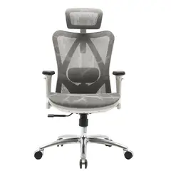 DECORPLAS - Silla Giratoria Ergonómica Gerencial Qatar Colors Dark Grey