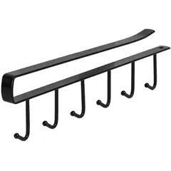 GENERICO - 6 ganchos de metal organizador de cocina de armario de taza