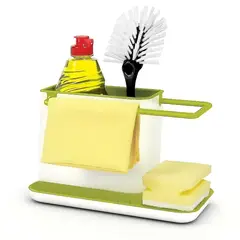 ELMEJORPRECIO - Organizador Multifuncional Con Colgador De Paños Verde