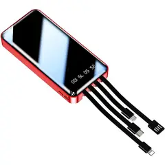 GENERICO - Power bank - cargador portátil con pantalla 5200 mah