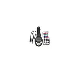 GENERICO - Mp3 transmisor de radio usb sd control para carro - negro