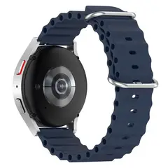 GENERICO - Correa Silicona Ocean para SAMSUNG WATCH 5 / 5 PRO - Azul