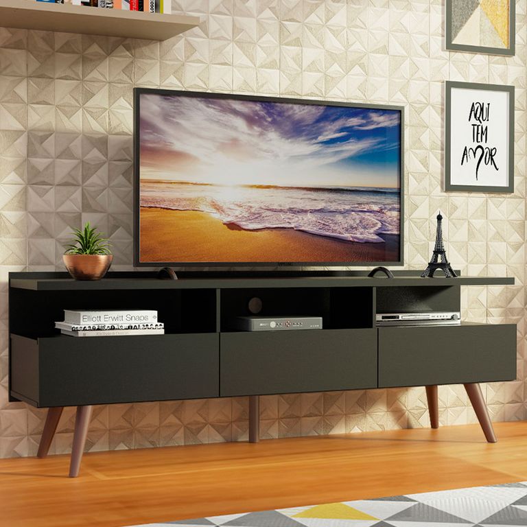 Centro de Entretenimiento Mesa para TV Londres Hasta 65 Pulg