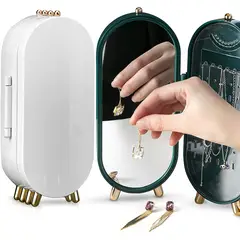 OEM - Organizador De Aros Anillos Joyero Plegable Portátil Premium