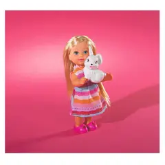 EVI LOVE - Juguete Muñeca Evi LoveAmiga de Mascotas Conejo