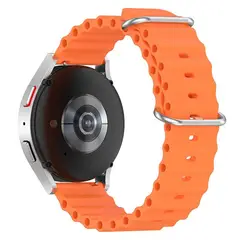 GENERICO - Correa Silicona Ocean para HUAWEI WATCH 3 / 3 PRO - Naranja