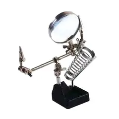 TAKEMA - Soporte sujetador con LUPA - modelo ZD-10G