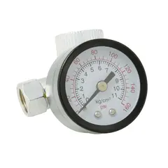 SURTEK - REGULADOR DE AIRE CON MANÓMETRO 1/4" NPT, 160 PSI - SURT108101