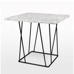 DECOR MESAS - Mesa Lateral Grillet Black de Mármol