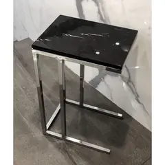 DECOR MESAS - Mesa Lateral Vintage Dark - Mármol