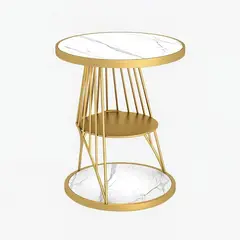 DECOR MESAS - Mesa Lateral King - Mármol