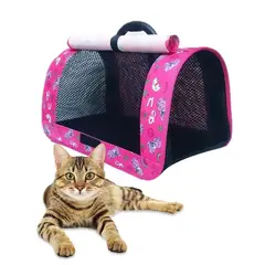 GENERICO - Kennel Bolso Maleta Transportador Gatos y Perros Rosado