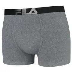 FILA - Bóxer Pretina Ancha Plomo Oscuro
