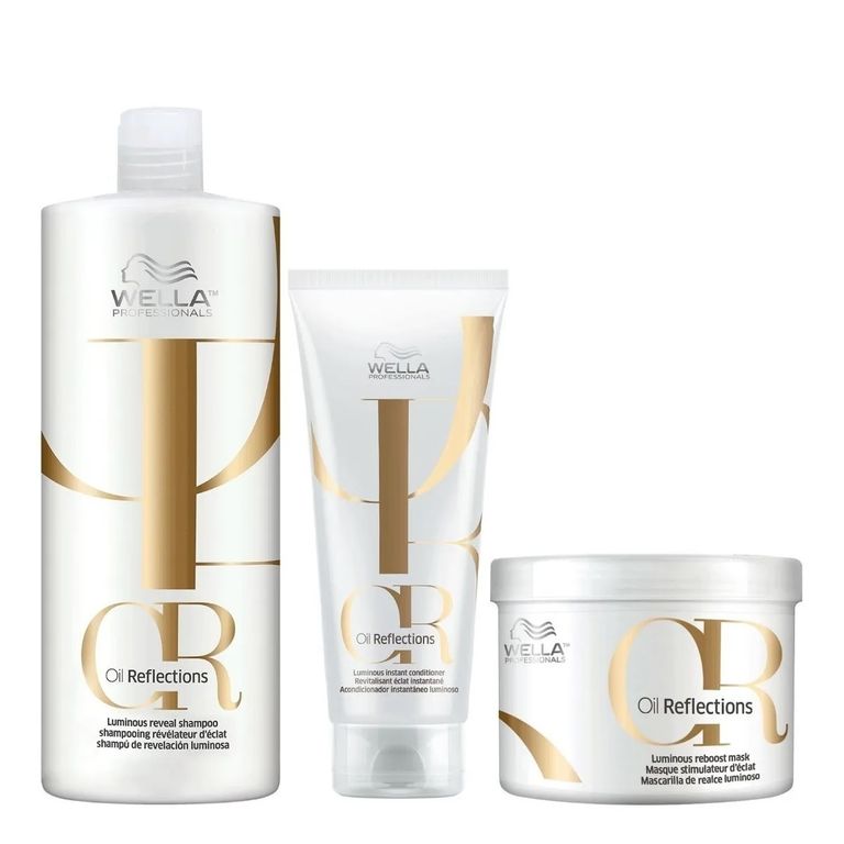 Shampoo 1000ml+ Acondicionador+ Mascarilla Oil Reflections
