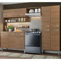 MADESA - Mueble de Cocina Integral Emilly Pop 229 cm