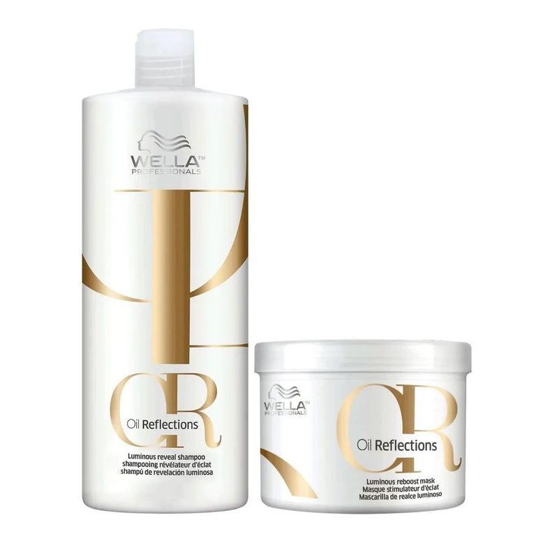Shampoo 1000ml + Mascarilla Realzador de Brillo Oil Reflecti