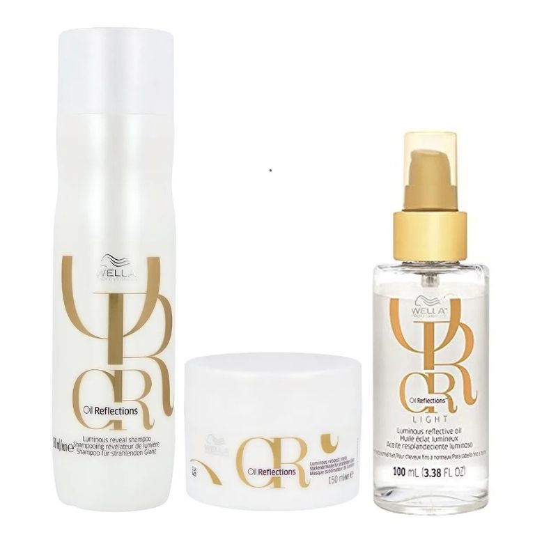 Shampoo 250ml Mascarilla Aceite Light Oil Reflections