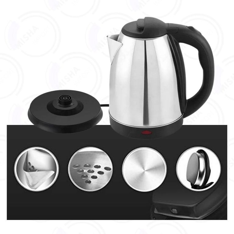 Hervidor Eléctrico De Agua USA Inoxidable 2 Litros cocina