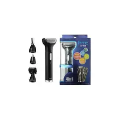 HTC - Maquina de afeitar recargable 4 en 1 rasurador, cortador