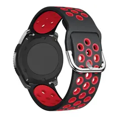 GENERICO - Correa Silicona Deport para HUAWEI WATCH GT3 42mm - Nrojo