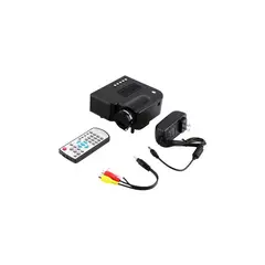 GENERICO - Mini proyector uc28 led hdmi usb vga sd