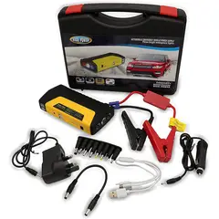 GENERICO - Arrancador de Bateria de Auto Portatil USB Recargable