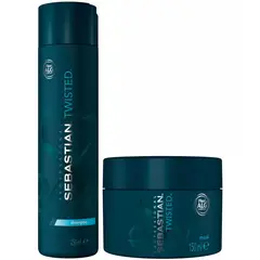 SEBASTIAN - Shampoo para Rizos 250ml + Mascarilla Twisted