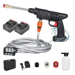 GENERICO - Hidrolavadora Alta Presión Inalámbrica Para Carros Moto 48v-2 bateria