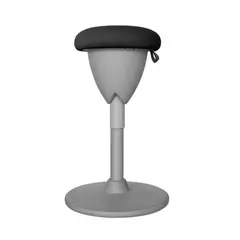 DECORPLAS - Taburete Jazz Colors Black Ergonómico y Ajustable 49-69 cm