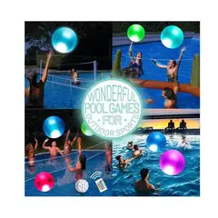 GENERICO - Pelota led playera multicolor con control remoto