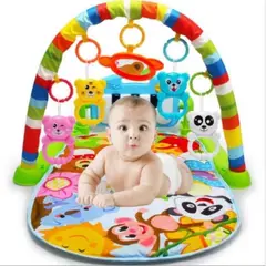 GENERICO - Gimnasio Baby Kits Con Piano Para Patear Y Jugar Verde
