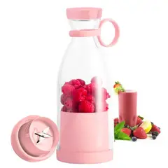 GENERICO - Licuadora Portátil Inalámbrico Tipo Botella 380ml