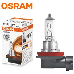 OSRAM - Foco H11 (2 Unidades ) 64211 Halógeno 12V 55W PGJ19-2