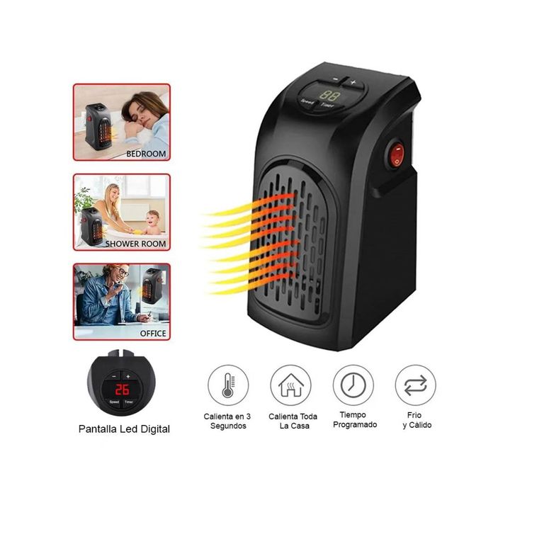 Estufa Calefactor Portátil Electrico Handy Heater
