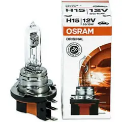 OSRAM - Foco H15 (2 Unidades ) 64176 Halógeno 12V 55/15W PGJ23t-1