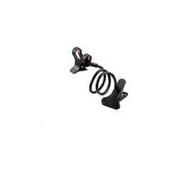 GENERICO - Sujetador holder flexible soporte para celular para auto - negro
