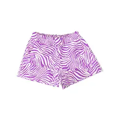 OTTOWARE - SHORT NIÑA ANIMAL PRINT MORADO
