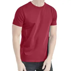 BOSTON - Polo Manga Corta Cuello Redondo Rojo