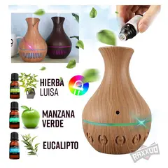 GENERICO - Humidificador difusor de aroma con luz led ultrasónico aromaterapia