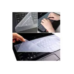 GENERICO - Protector laptop 15 teclado silicona transparente