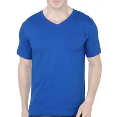 BOSTON - Polo Manga Corta Cuello V - Cobalto..