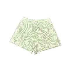 OTTOWARE - SHORT NIÑA ANIMAL PRINT VERDE