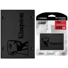 KINGSTON - Disco Solido SSD 240 GB A400, SATA 3, 2.5 Pulgadas