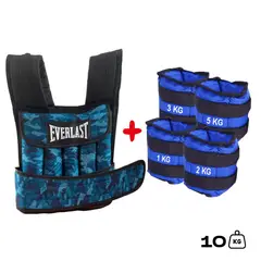 HOLGU - Chaleco De Peso 10kg Tobillera Con Peso 1kg2kg3kg5kg