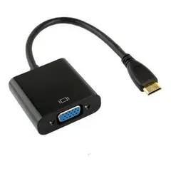 RAMKO - Adaptador Mini Hdmi A Vga