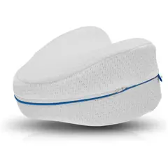 GENERICO - Almohada ergonómica espuma viscoelástica para dormir de lado - blanco