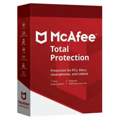 MCAFEE - Total Protection Antivirus 3 PC