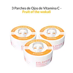WOKALI - 3 Parches de Ojos de Vitamina C - Fruit of The